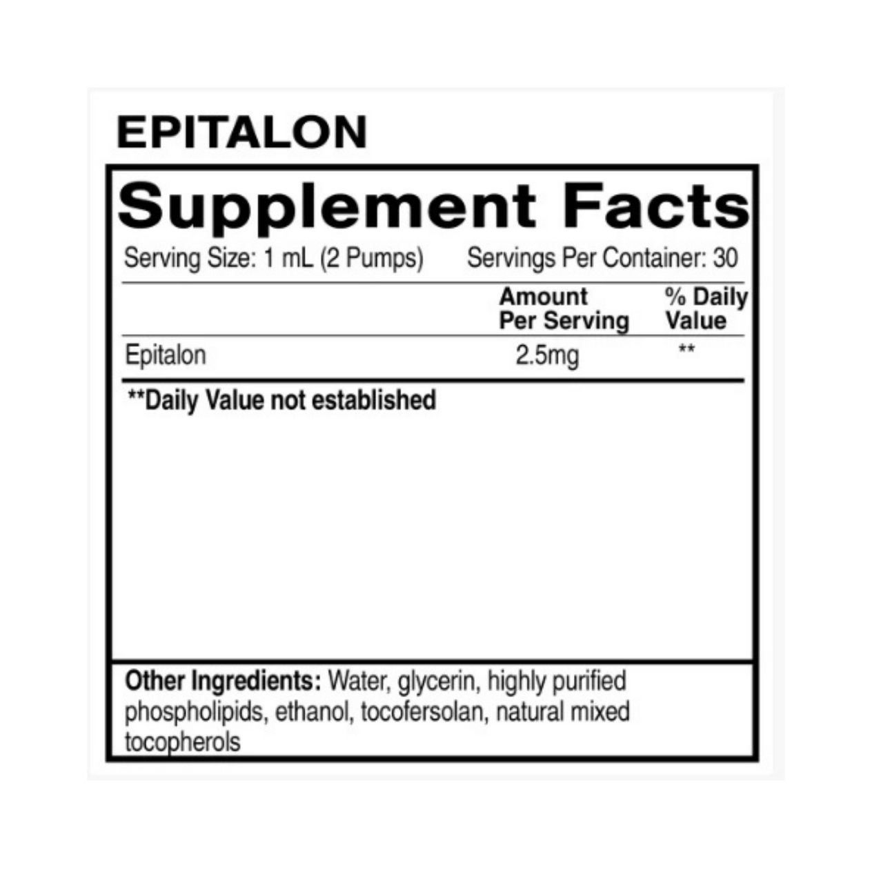 Liposomal Epitalon