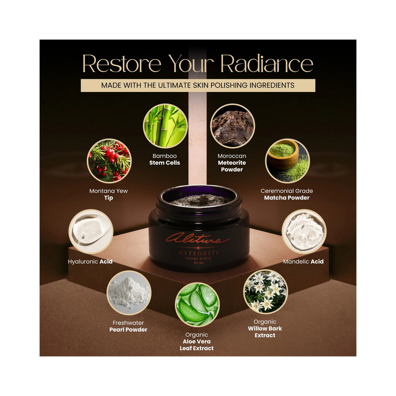 Meteorite Facial Scrub