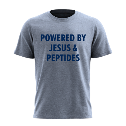 Powered by Jesus & Peptides T‑Shirt