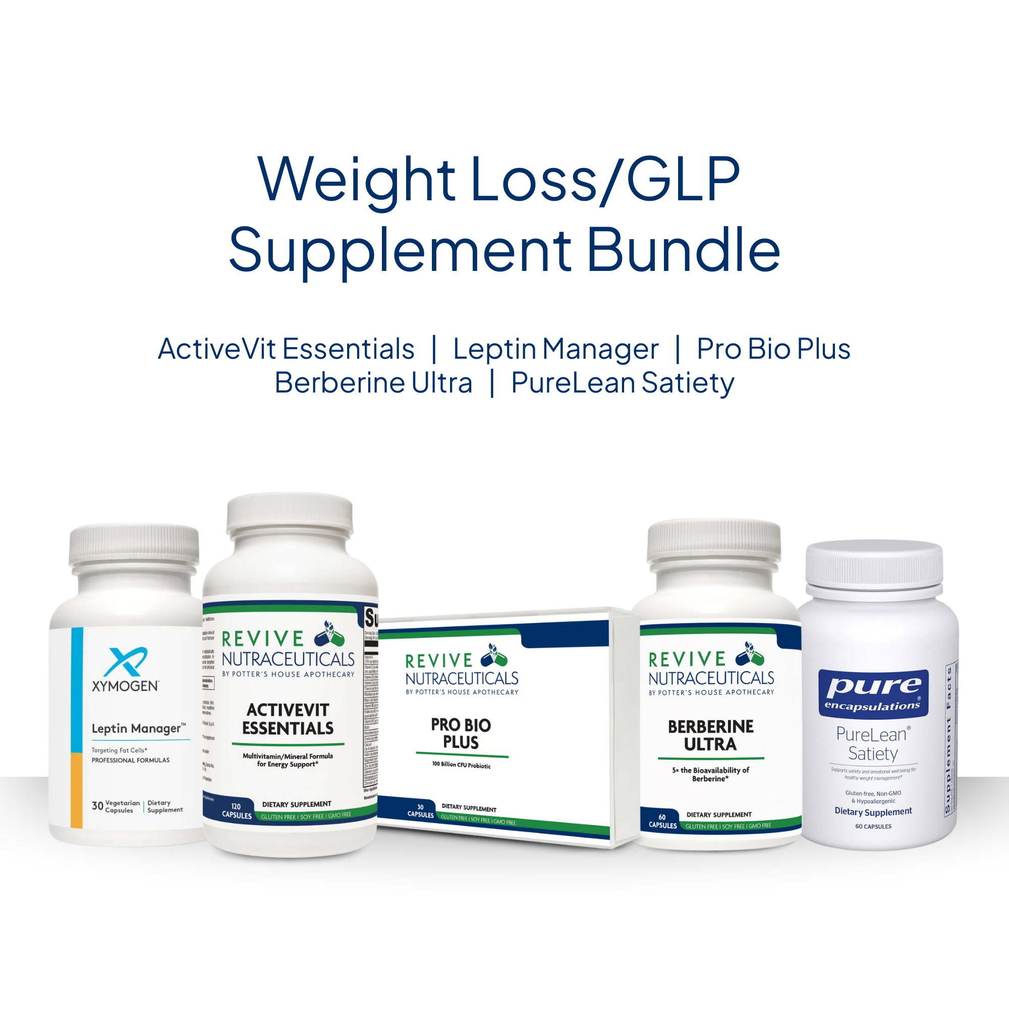 Weight Loss/GLP Supplement Bundle – Potter's House Apothecary