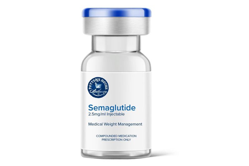 Semaglutide injectable bottle