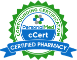 PersonalMed Compounding Certification cCert Certified Pharmacy